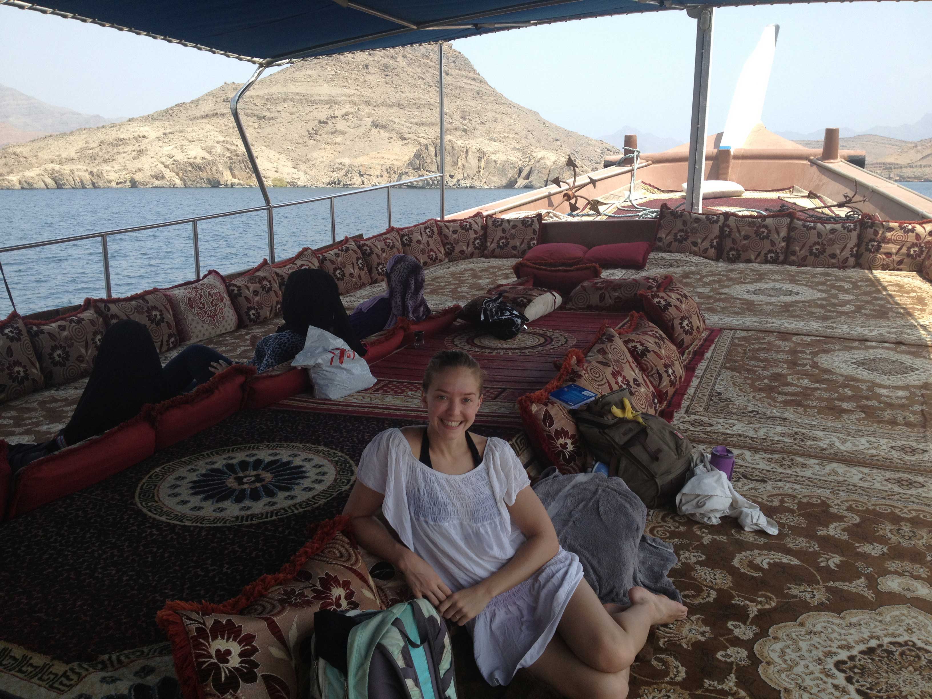 Dolphin watching and snorkeling in Oman